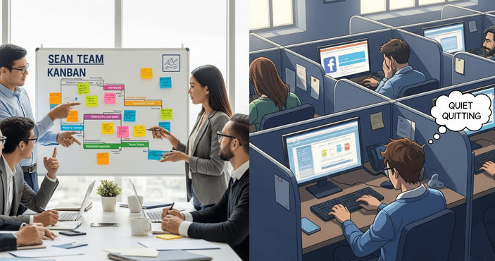 Le Quiet Quitting et la Grande Démission : Comment les PME peuvent réagir efficacement ?