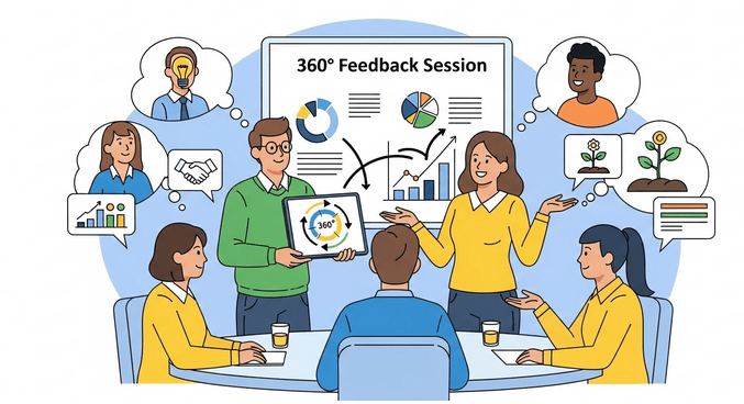Feedback 360 degrés : Comment l’implémenter efficacement dans votre entreprise